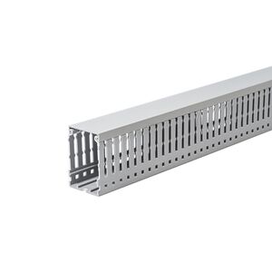 Calha técnica para quadros cinza  2m (40x60mm)