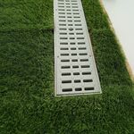 Canal plastico com grelha  130 x 145 x 1000 mm
