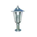 CAND. C/BASE 60W E27 IP44 INOX LIZBON-30