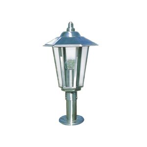 CAND. C/BASE 60W E27 IP44 INOX LIZBON-30