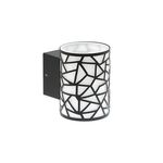 CAND. DE PAREDE SMD 8W 40K IP44 PRETO-BILBAO-W1