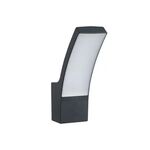 CAND. DE PAREDE10W SMD-3EM1 IP44 PRETO LUCIA-N1