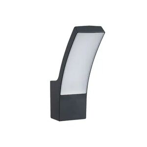 CAND. DE PAREDE10W SMD-3EM1 IP44 PRETO LUCIA-N1