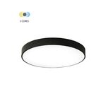CAND. PLAFON LED SALIENTE REDON 45W 3EM1–Preto-FINESSE R1