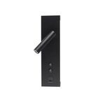 Candeeiro de secretária LED com USB-12W-3000K-LINATE-C