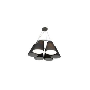 Candeeiro De Teto Castanha Para Restaurantes/Cuzinha 6x40w E27