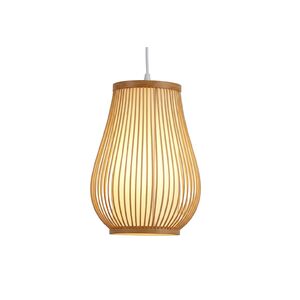 Candeeiro de teto Metal-Bambo-D20×H30cm-1×27-Avıda
