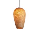 Candeeiro de teto Metal-Bambo-D23×H26cm-1×27-Avıda