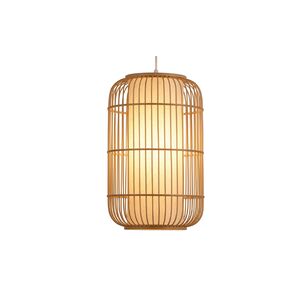 Candeeiro de teto Metal-Bambo-D30×H40cm-1×27-Avıda
