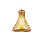Candeeiro de teto Metal-Bambo-D35×H40CM-1×27-Avıda