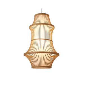Candeeiro de teto Metal-Bambo-D40×H62CM-1×27-Avıda