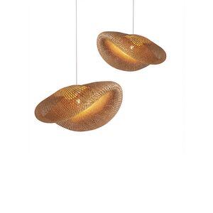 Candeeiro de teto Metal-Bambo-D50cm-1×27-Avıda