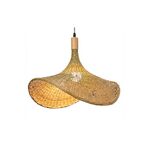 Candeeiro de teto Metal-Bambo-D52-1×27-Avıda
