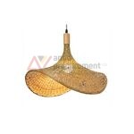 Candeeiro de teto Metal-Bambo-D62-1×27-Avıda