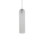 Candeeiro de Teto Suspenso Cilindro de Vidro Branco1*E27-100*400-Avida