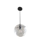 Candeeiro de teto suspenso vidro φ250 1×27-Transparent Avida