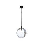 Candeeiro de teto suspenso vidro φ300 1×27-Transparent Avida