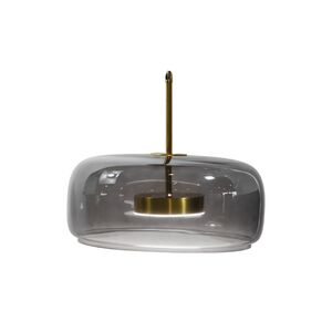 Candeeiro de teto suspenso vidro φ330*H170-10W Led- Fumo Avida