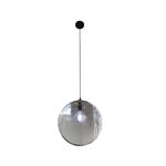 Candeeiro de teto suspenso vidro φ400 1×27-Transparent Avida