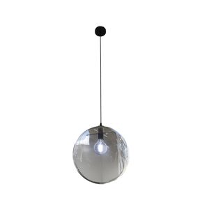 Candeeiro de teto suspenso vidro φ400 1×27-Transparent Avida