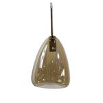 Candeeiro de teto suspenso vidro D220*H300 1×27-Transparet-Avida