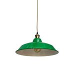 Candeeiro de teto verde escuro 350*200-Avida