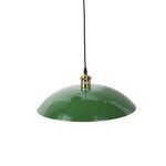 Candeeiro de teto verde escuro E27  D400*H180-Avida