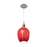 Candeeiro De Teto Vermelha Para Restaurantes/Cuzinha 1x40w E27