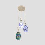 Candeeiro Fixação Floral Para Cuzinha/Sala E27 40w