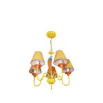 Candeeiro infantil  Amarela 5x  E14 40w