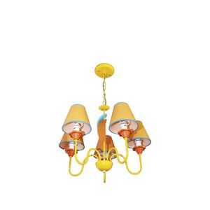 Candeeiro infantil  Amarela 5x  E14 40w