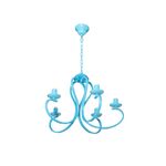Candeeiro Infantil Azul  5x E14 40w