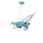 Candeeiro Infantil Estilo Avião 3x E14 40w