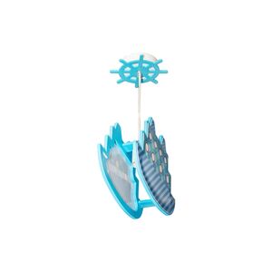 Candeeiro Infantil Estilo Navio Azul E27 40w