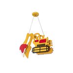 Candeeiro Infantil Estilo Trator 1x E27 40w