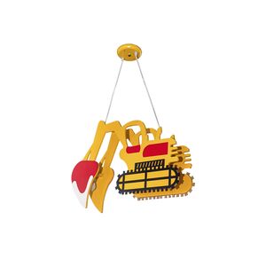 Candeeiro Infantil Estilo Trator 1x E27 40w