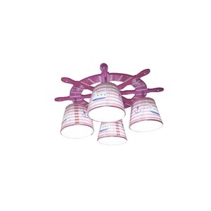 Candeeiro Infantil Rosa E14 5x40w