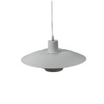 Candeeiro suspenso Metal branco E27 400*200-Avida
