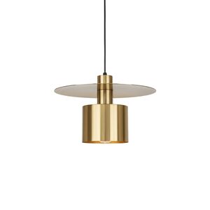 Candeeiro suspenso Metal Dourado E27 250*140-Avida