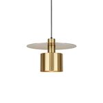 Candeeiro suspenso Metal Dourado E27 300*140-Avida