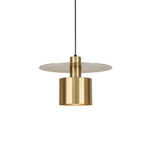 Candeeiro suspenso Metal Dourado E27 300*140-Avida