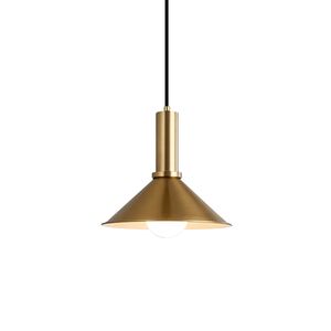 Candeeiro suspenso Metal Dourado E27 D220*230-Avida