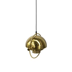 Candeeiro suspenso Metal Dourado E27 D280*300-Avida