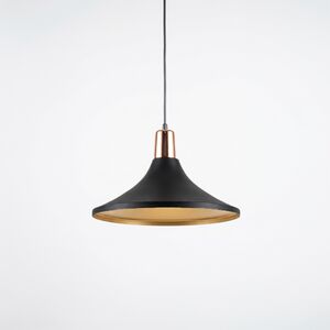 Candeeiro Suspenso Metal Preto