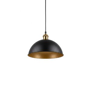 Candeeiro Suspenso Metal Preto