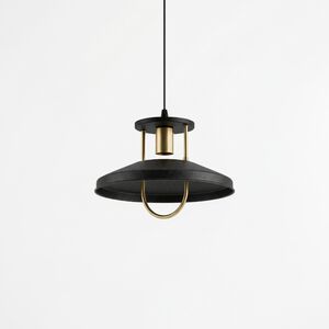 Candeeiro Suspenso Metal Preto
