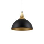 Candeeiro Suspenso Metal Preto