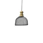 Candeeiro Suspenso Metal Preto