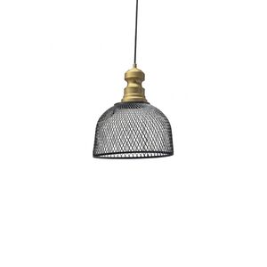 Candeeiro Suspenso Metal Preto