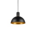 Candeeiro Suspenso Metal Preto